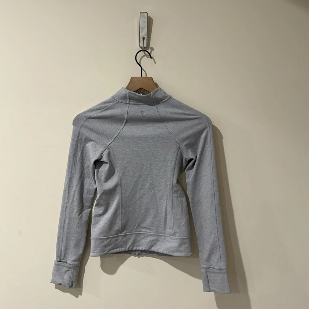 • Ivivva / Kids Lululemon Line • Girls Perfect Your Practice Jacket Gray 10